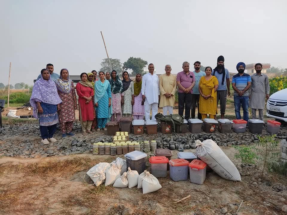 Tree Lovers Society Establishes 6 Nurseries with Flower Man of India for Bathinda Flower Festival